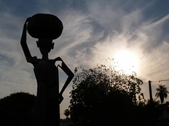 Fim de tarde em Cuiabá, capital do Mato Grosso